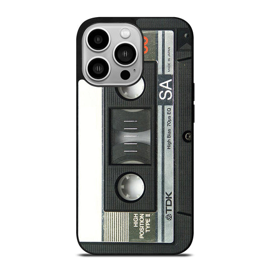 CASSETTE TAPE RETRO 2 iPhone 14 Pro Case Cover