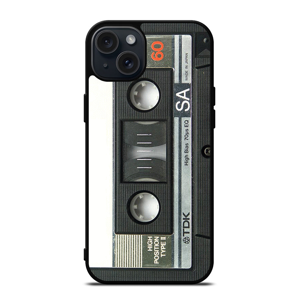 CASSETTE TAPE RETRO 2 iPhone 15 Plus Case Cover