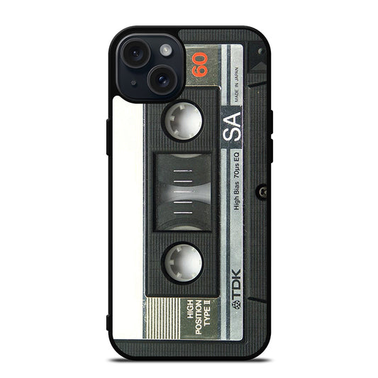 CASSETTE TAPE RETRO 2 iPhone 15 Plus Case Cover