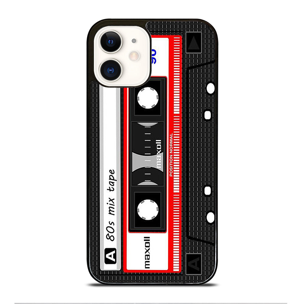 CASSETTE TAPE RETRO iPhone 12 Case Cover