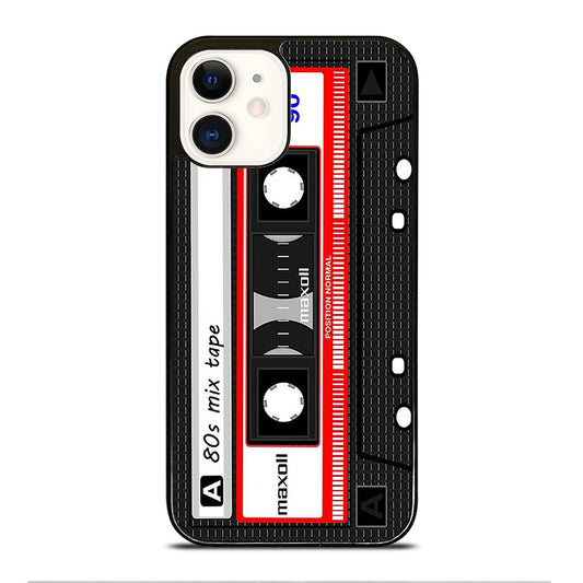 CASSETTE TAPE RETRO iPhone 12 Case Cover