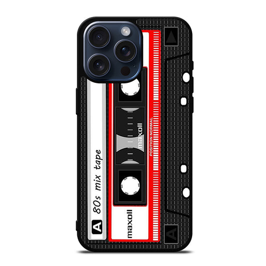 CASSETTE TAPE RETRO iPhone 15 Pro Max Case Cover