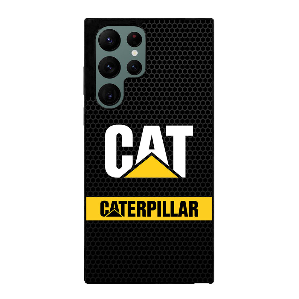 CAT CATERPILLAR METAL LOGO Samsung Galaxy S22 Ultra Case Cover