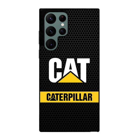 CAT CATERPILLAR METAL LOGO Samsung Galaxy S22 Ultra Case Cover