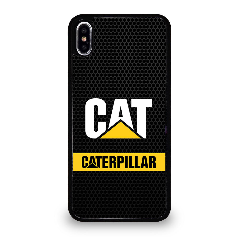 CAT CATERPILLAR METAL LOGO iPhone XS Max Case Cover