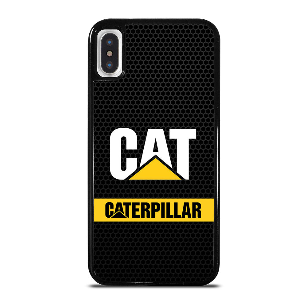 CAT CATERPILLAR METAL LOGO iPhone X / XS Case Cover