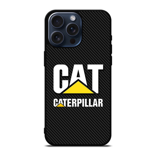 CATERPILLAR CAT CARBON LOGO iPhone 15 Pro Max Case Cover