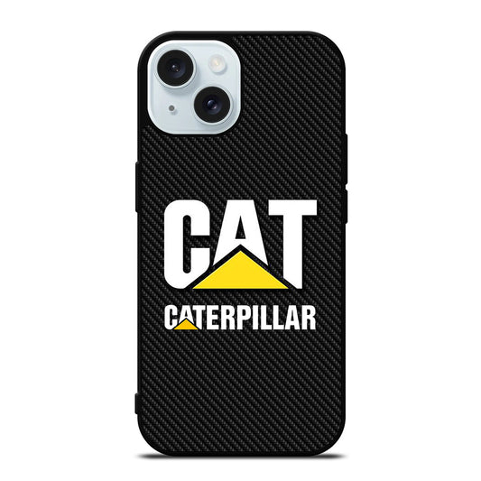 CATERPILLAR CAT CARBON LOGO iPhone 15 Case Cover
