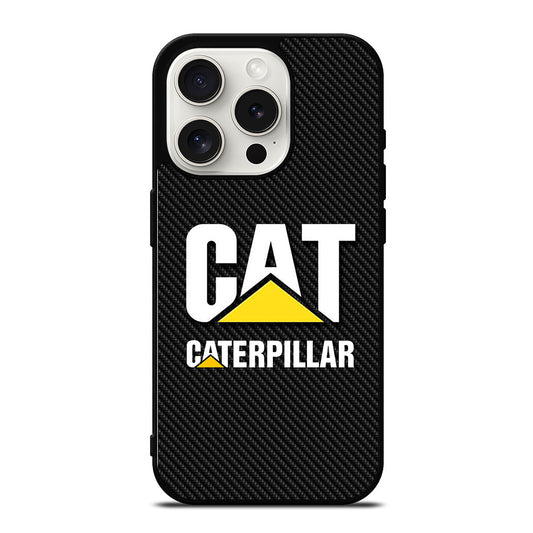 CATERPILLAR CAT CARBON LOGO iPhone 15 Pro Case Cover