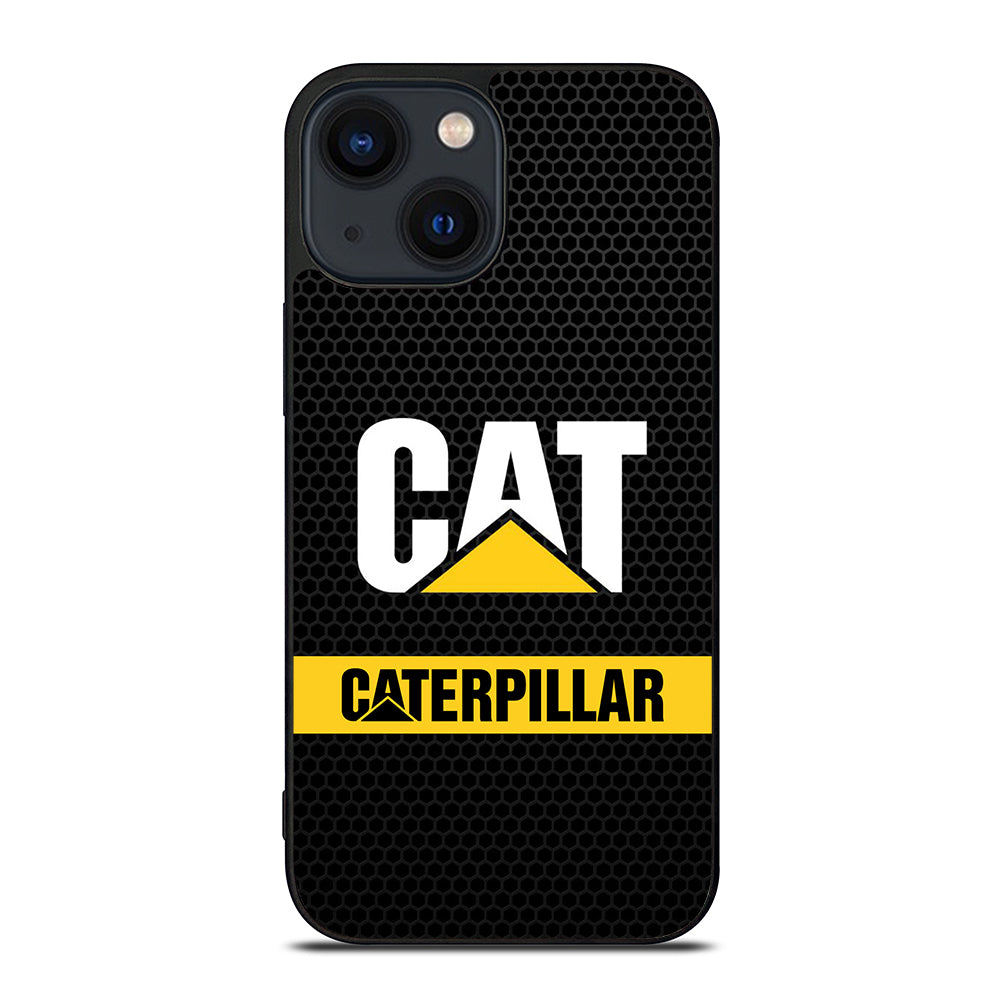 CAT CATERPILLAR METAL LOGO iPhone 14 Plus Case Cover