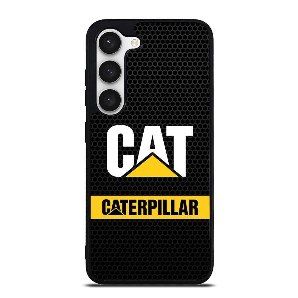 CAT CATERPILLAR METAL LOGO Samsung Galaxy S23 Case Cover