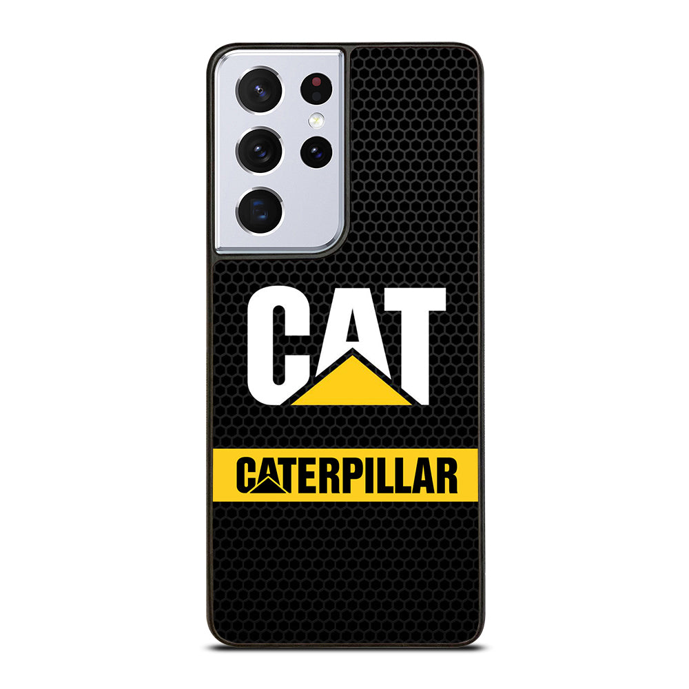 CAT CATERPILLAR METAL LOGO Samsung Galaxy S21 Ultra Case Cover