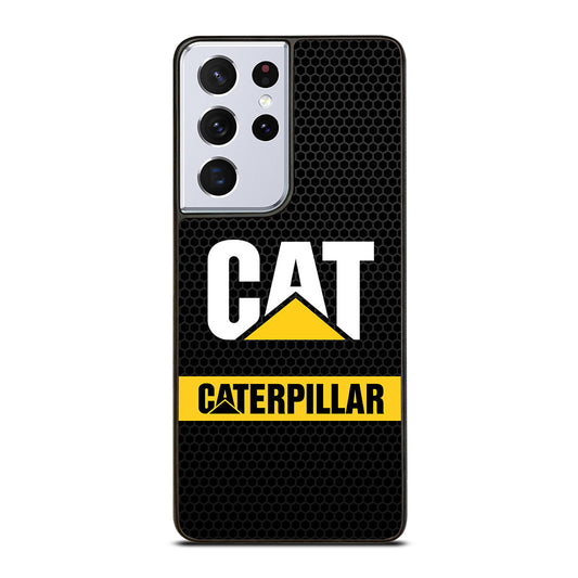 CAT CATERPILLAR METAL LOGO Samsung Galaxy S21 Ultra Case Cover