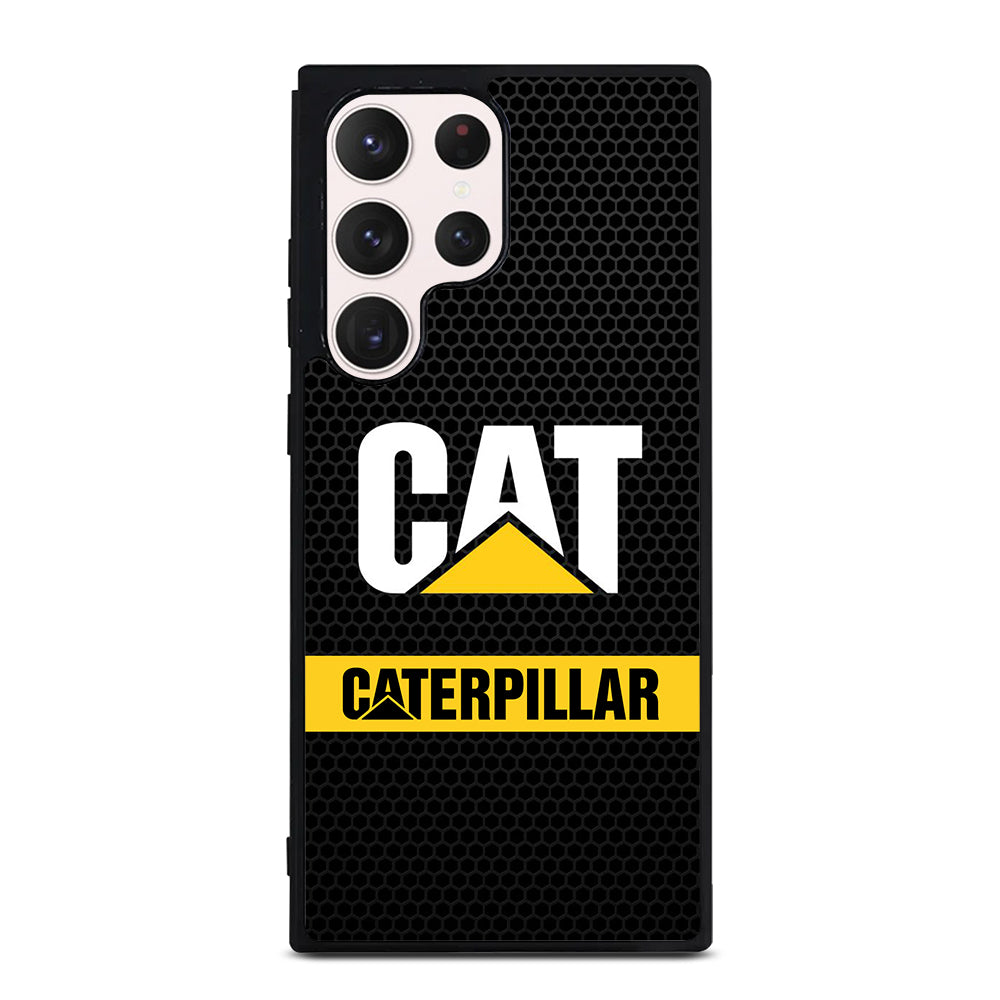 CAT CATERPILLAR METAL LOGO Samsung Galaxy S23 Ultra Case Cover