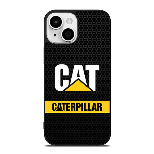 CAT CATERPILLAR METAL LOGO iPhone 13 Mini Case Cover