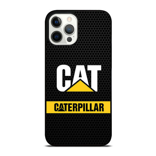CAT CATERPILLAR METAL LOGO iPhone 12 Pro Max Case Cover