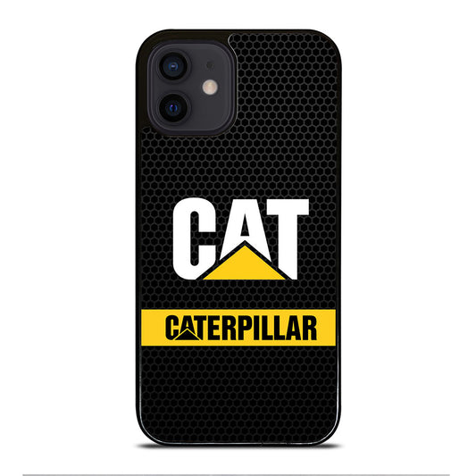CAT CATERPILLAR METAL LOGO iPhone 12 Mini Case Cover