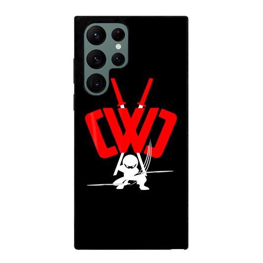 CHAD WILD BLACK LOGO Samsung Galaxy S22 Ultra Case Cover