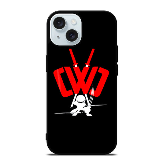 CHAD WILD BLACK LOGO iPhone 15 Case Cover