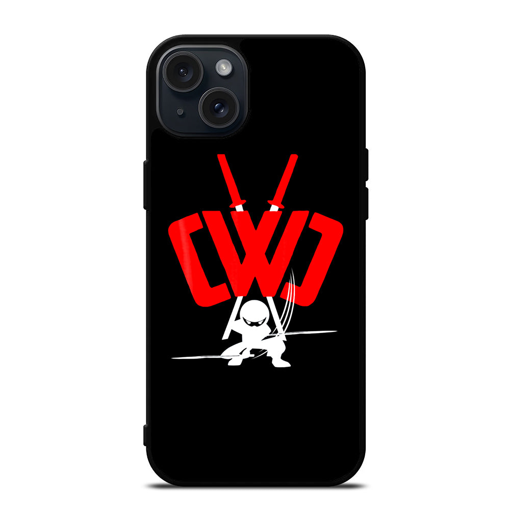 CHAD WILD BLACK LOGO iPhone 15 Plus Case Cover