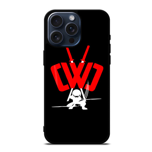 CHAD WILD BLACK LOGO iPhone 15 Pro Max Case Cover