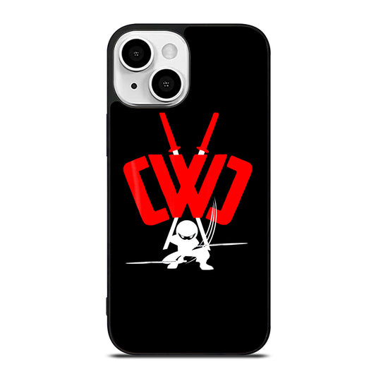 CHAD WILD BLACK LOGO iPhone 13 Mini Case Cover