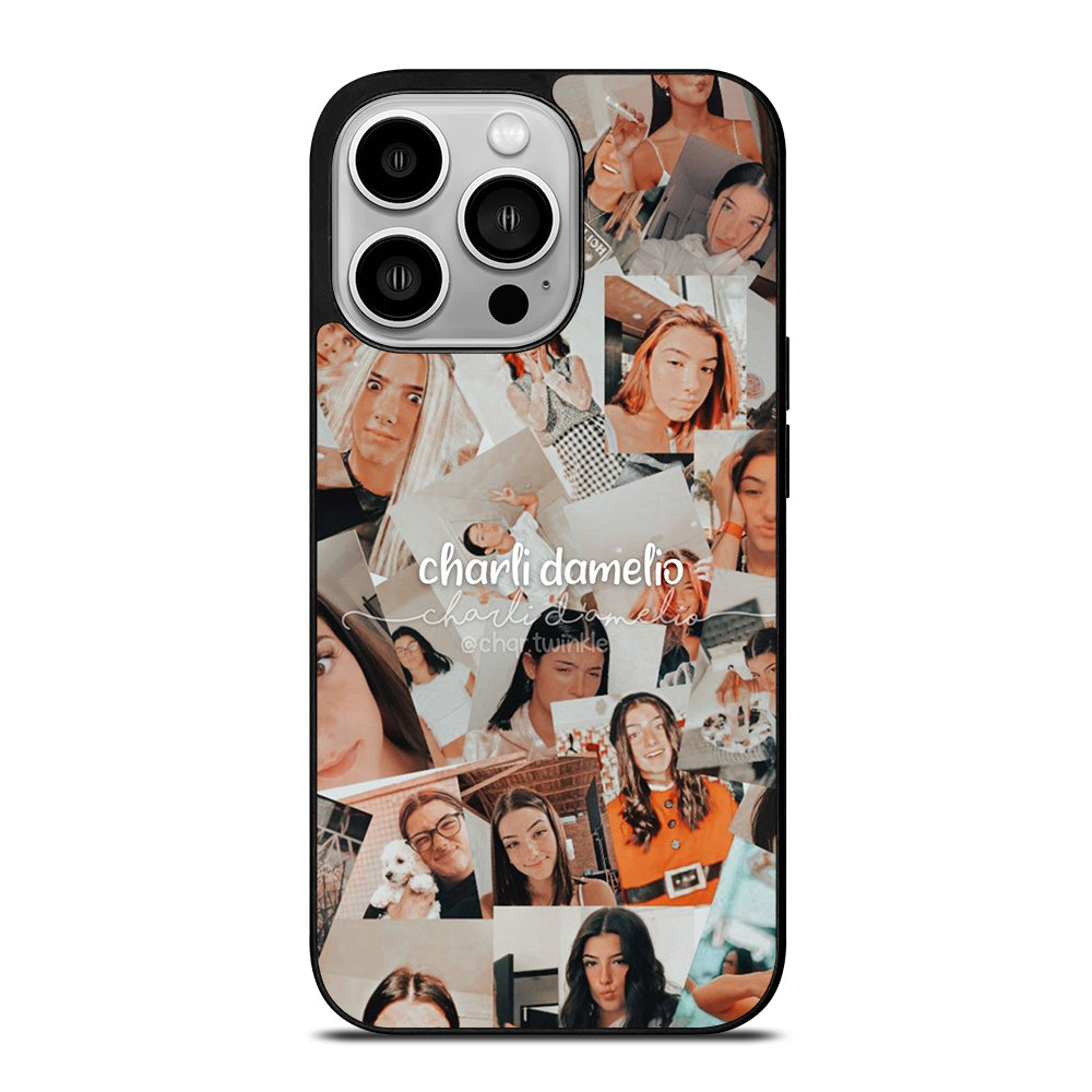 CHARLI D'AMELIO COLLAGE iPhone 14 Pro Case Cover
