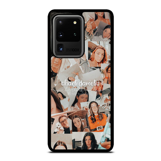 CHARLI D'AMELIO COLLAGE Samsung Galaxy S20 Ultra Case Cover