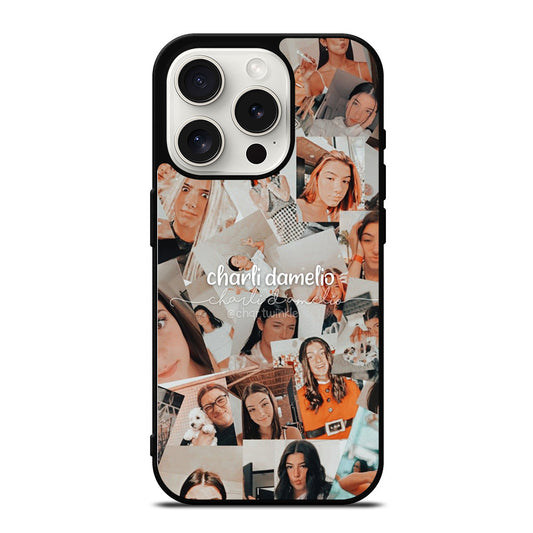 CHARLI D'AMELIO COLLAGE iPhone 15 Pro Case Cover