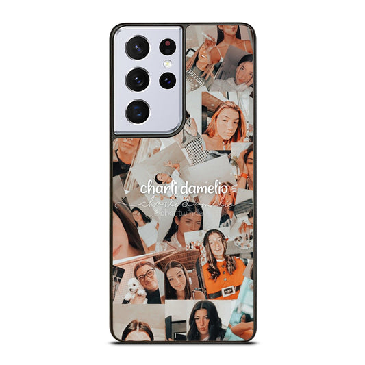 CHARLI D'AMELIO COLLAGE Samsung Galaxy S21 Ultra Case Cover