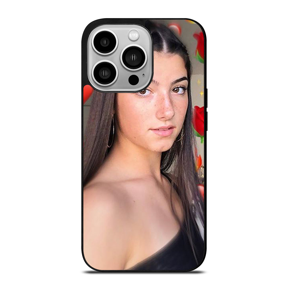 CHARLI D'AMELIO FACE iPhone 14 Pro Case Cover
