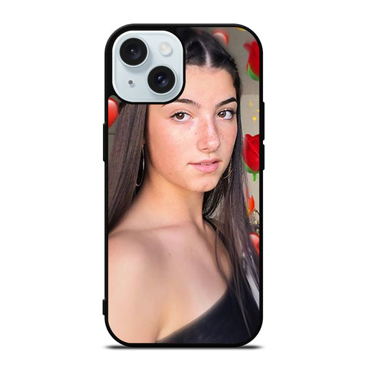 CHARLI D'AMELIO FACE iPhone 15 Case Cover