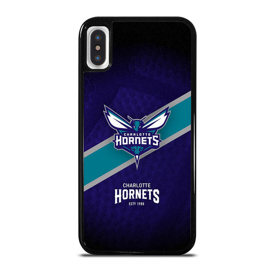 CHARLOTTE HORNETS NBA LOGO 1 iPhone X / XS Case Cover