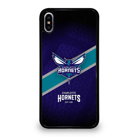 CHARLOTTE HORNETS NBA LOGO 1 iPhone XS Max Case Cover