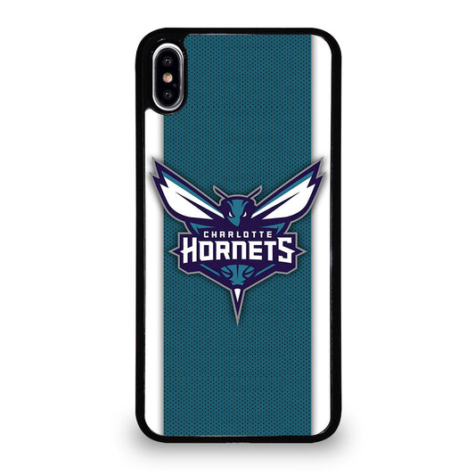 CHARLOTTE HORNETS NBA LOGO 3 iPhone XS Max Case Cover
