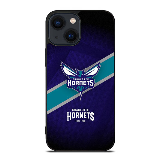 CHARLOTTE HORNETS NBA LOGO 1 iPhone 14 Plus Case Cover