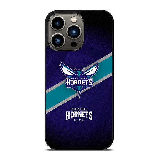 CHARLOTTE HORNETS NBA LOGO 1 iPhone 13 Pro Case Cover
