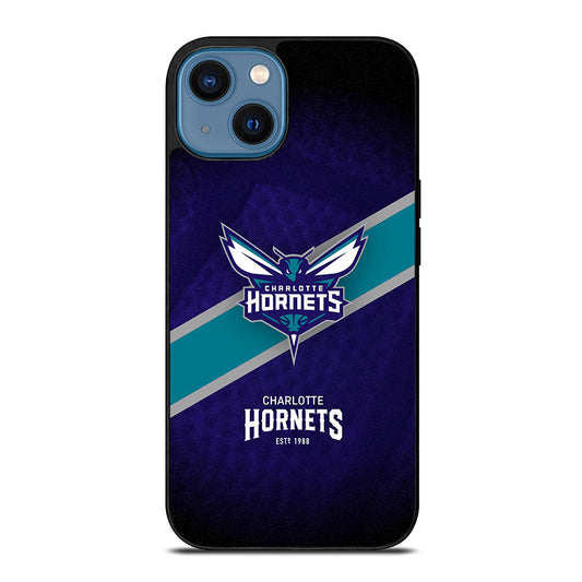 CHARLOTTE HORNETS NBA LOGO 1 iPhone 14 Case Cover