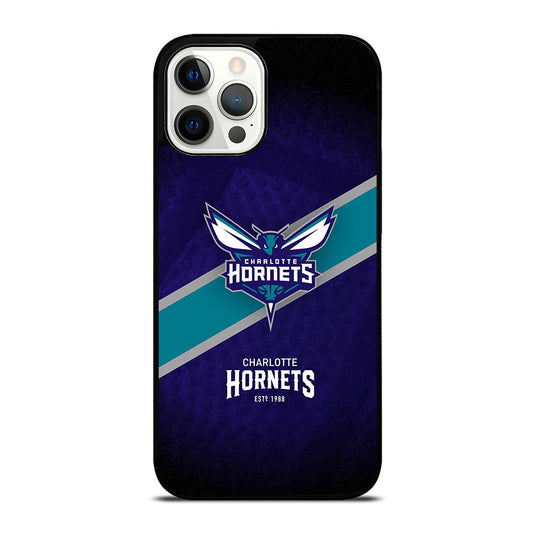 CHARLOTTE HORNETS NBA LOGO 1 iPhone 12 Pro Max Case Cover