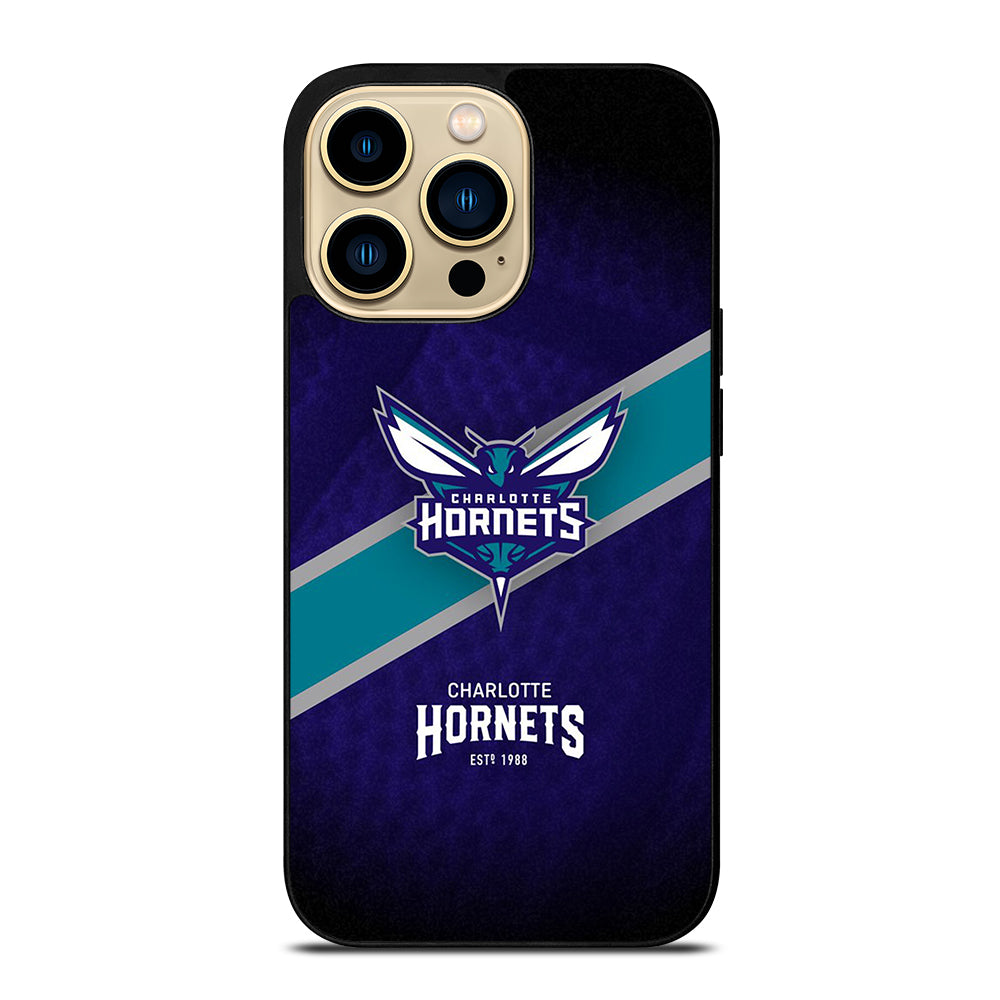 CHARLOTTE HORNETS NBA LOGO 1 iPhone 14 Pro Max Case Cover