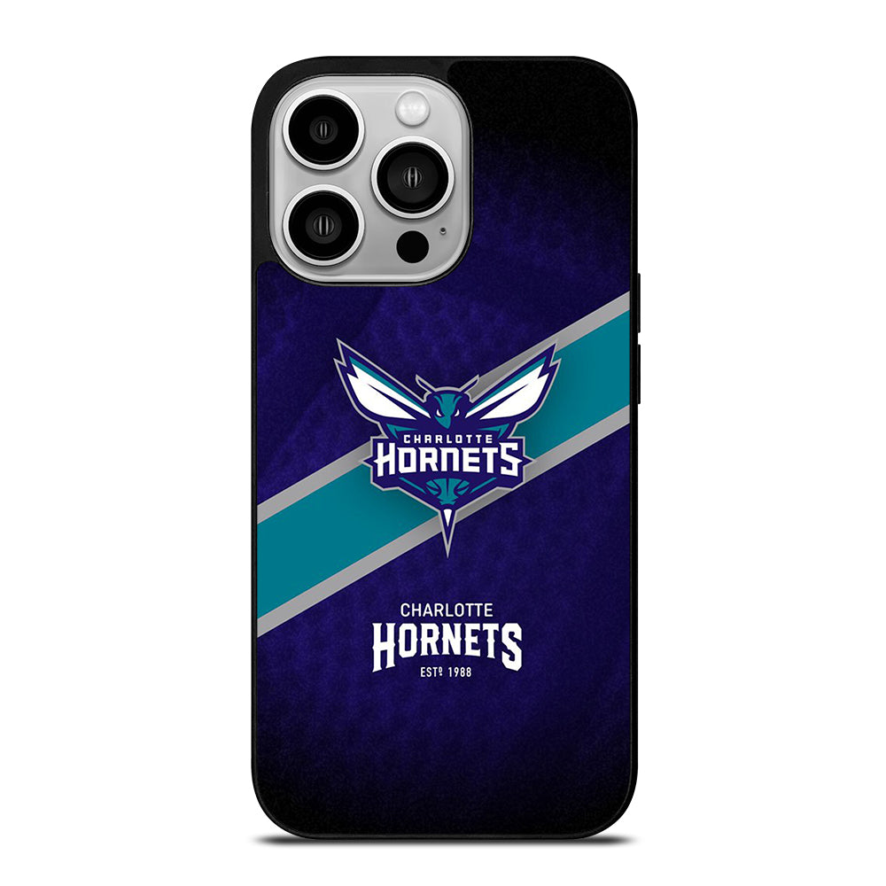 CHARLOTTE HORNETS NBA LOGO 1 iPhone 14 Pro Case Cover