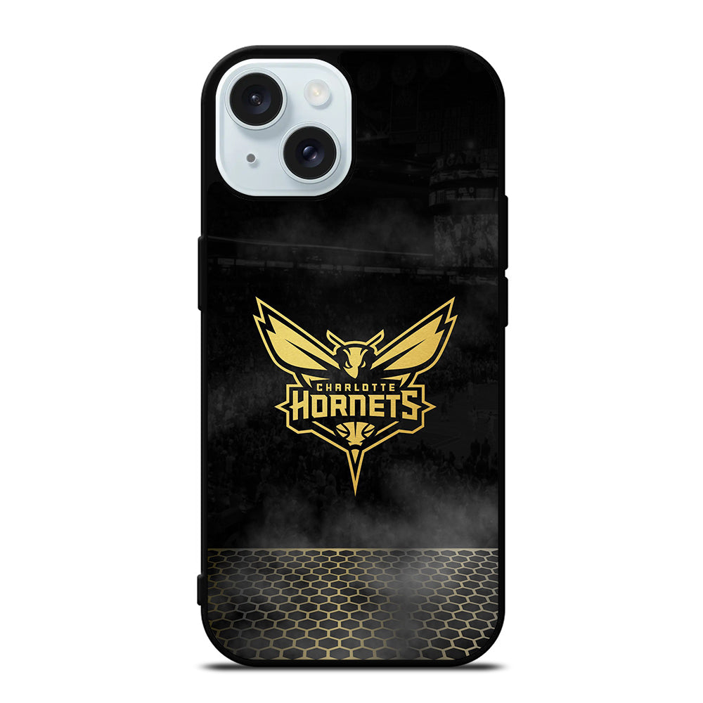 CHARLOTTE HORNETS NBA LOGO 2 iPhone 15 Case Cover