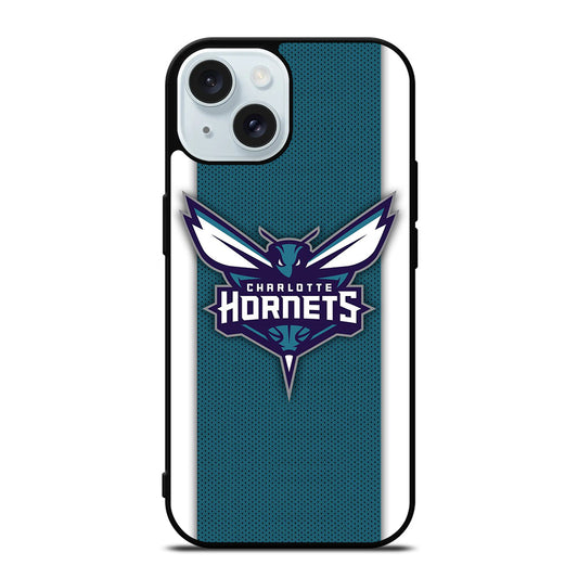 CHARLOTTE HORNETS NBA LOGO 3 iPhone 15 Case Cover