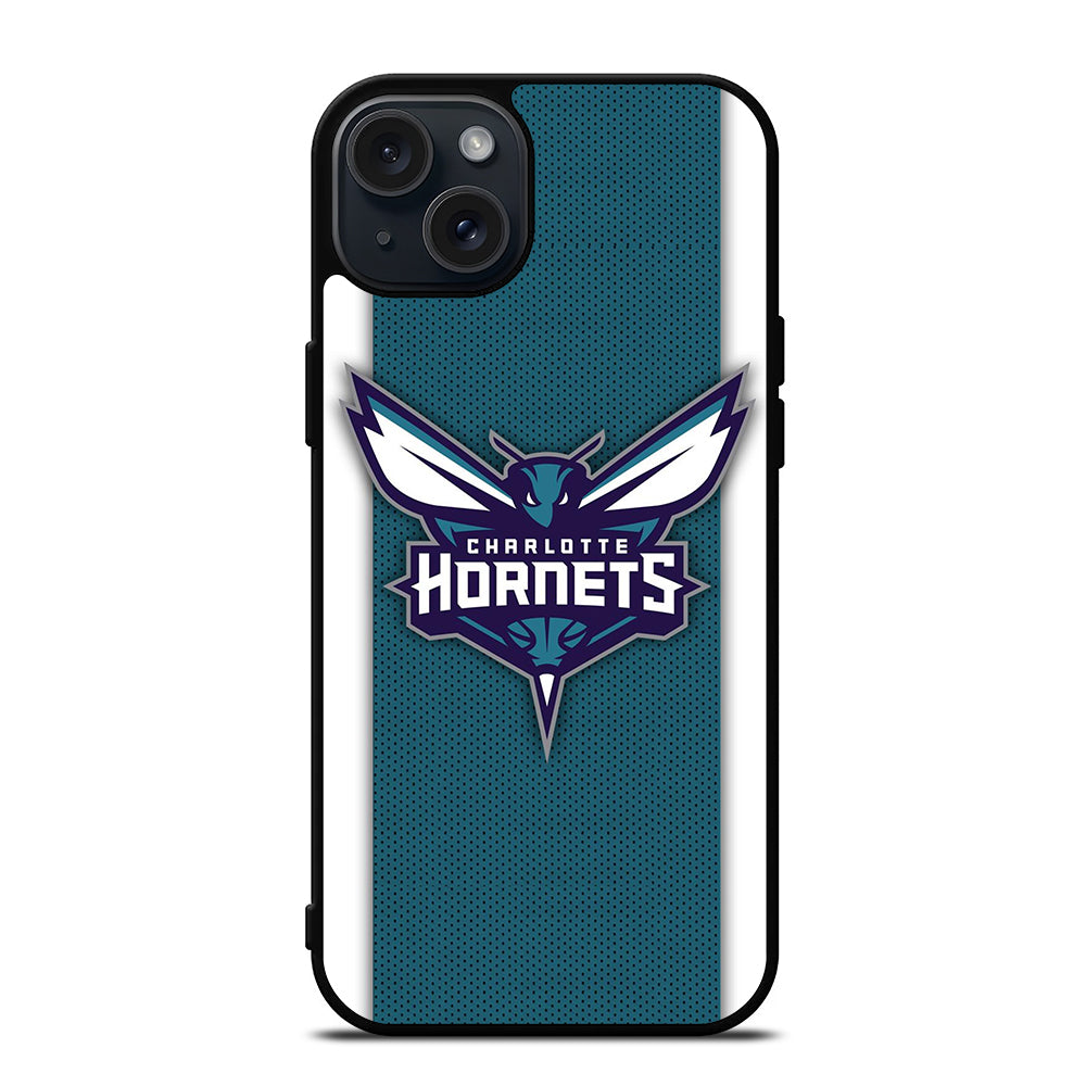 CHARLOTTE HORNETS NBA LOGO 3 iPhone 15 Plus Case Cover