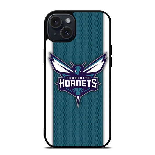 CHARLOTTE HORNETS NBA LOGO 3 iPhone 15 Plus Case Cover