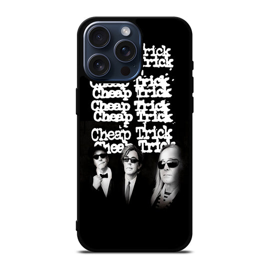 CHEAP TRICK BAND POSTER 2 iPhone 15 Pro Max Case Cover