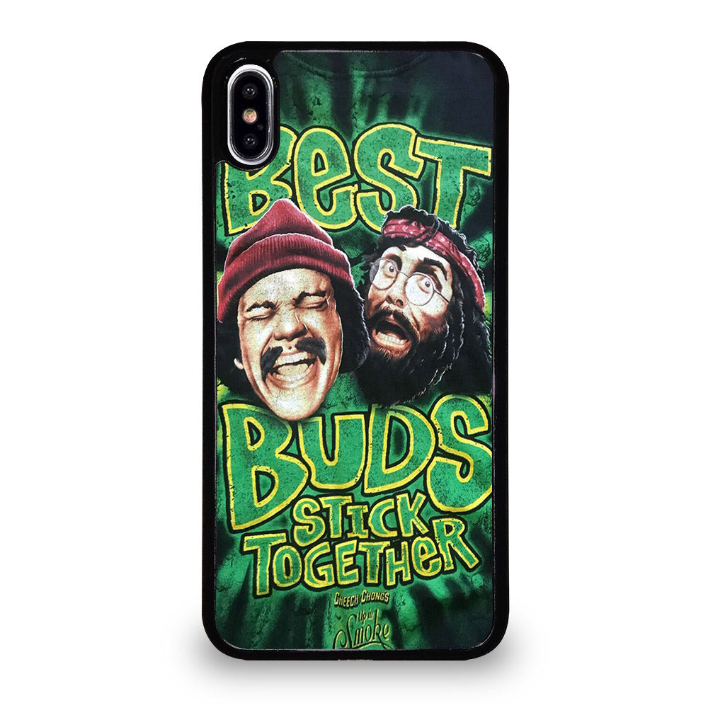 CHEECH AND CHONG BEST BUDS STICK TOGETHER iPhone XS Max Case Cover