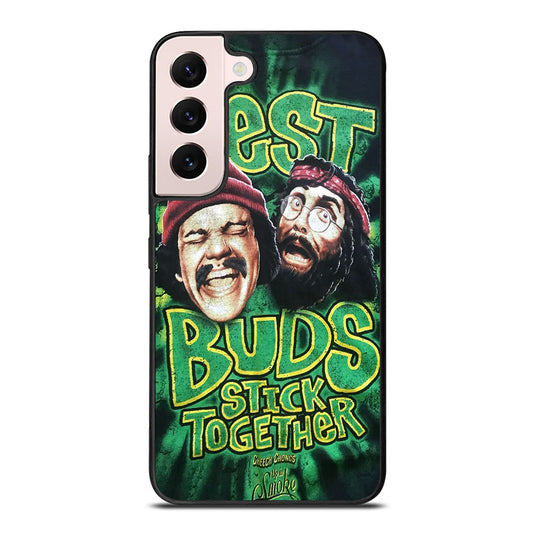 CHEECH AND CHONG BEST BUDS STICK TOGETHER Samsung Galaxy S22 Plus Case Cover