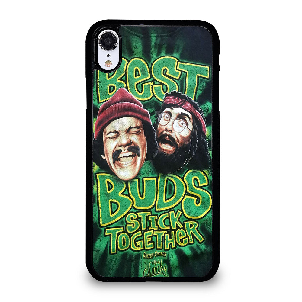 CHEECH AND CHONG BEST BUDS STICK TOGETHER iPhone XR Case Cover