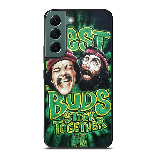 CHEECH AND CHONG BEST BUDS STICK TOGETHER Samsung Galaxy S22 Case Cover